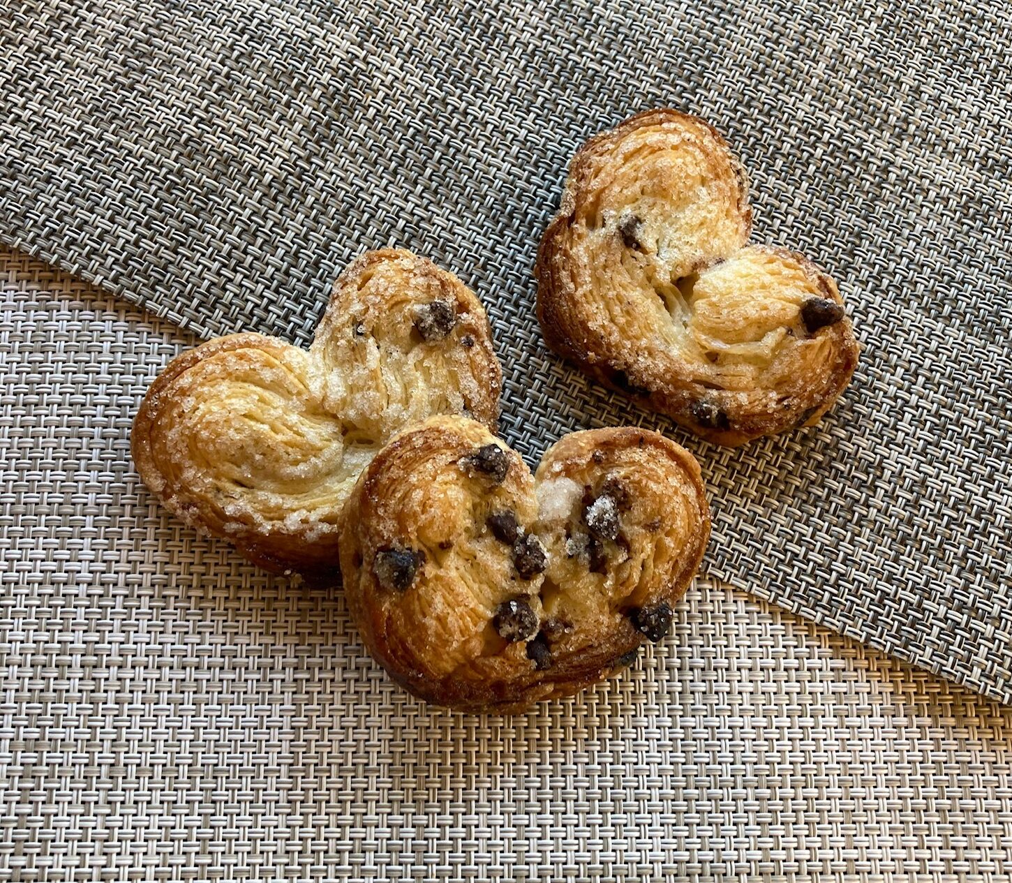 プチハートチョコチップパイ