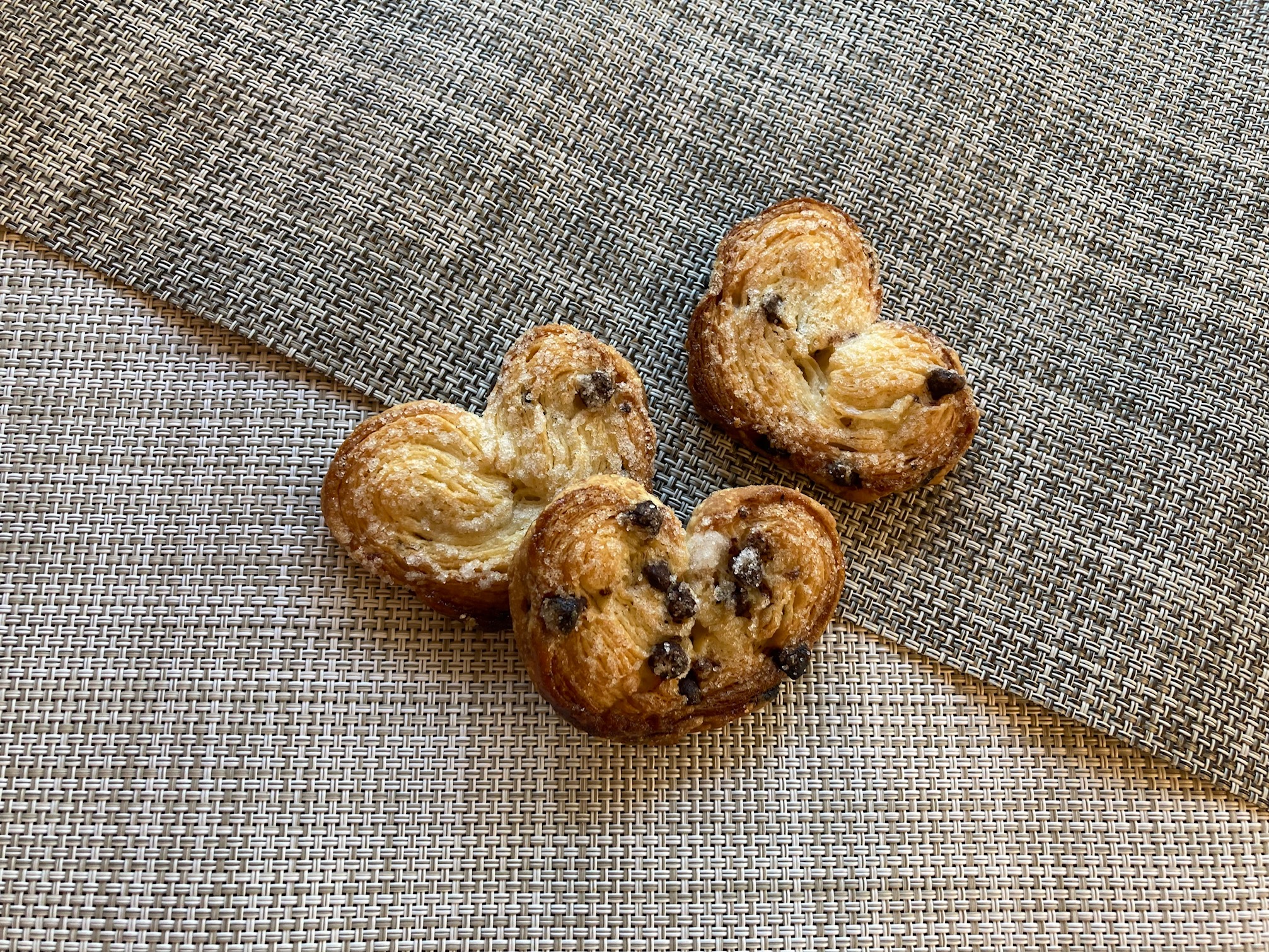 プチハートチョコチップパイ